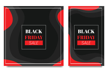 Black Friday Sale Abstract Background for Social Media