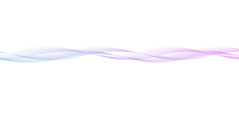 Blue and pink pastel wave background. waves graphic curve blue purple smooth design. Vector illustration. 