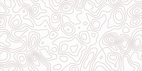 Topographic map in contour line light topographic topo contour map. Natural printing illustrations of maps