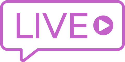 live streaming icon