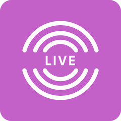 live streaming icon