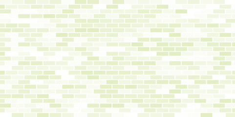 green mosaic brick wall background