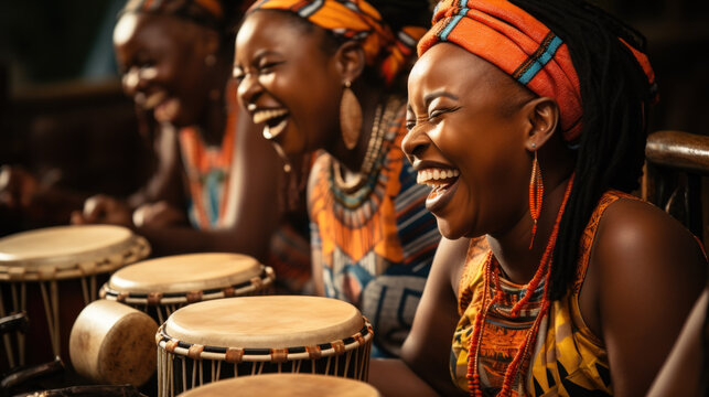 African drumming session