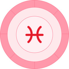 zodiac retro badge icon