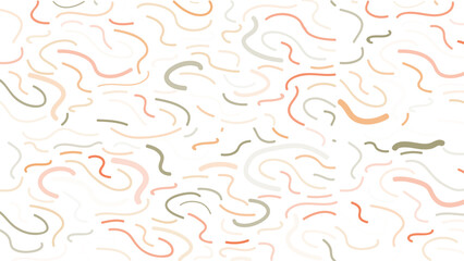 Seamless pattern with memphis design.