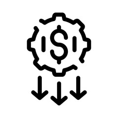 Low Startup Cost Icon