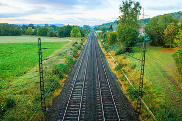 Bahnstrecke Nord-Süd bei Niederhone