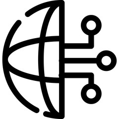 Cyberspace Icon