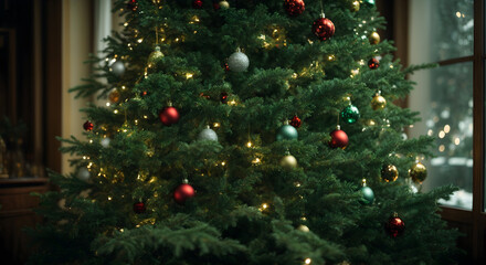 christmas green tree