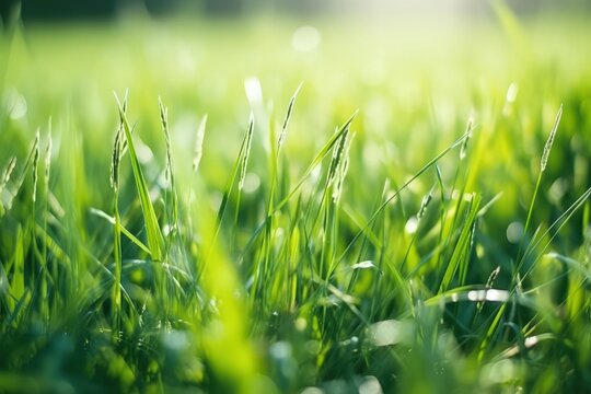 realistic green grass farmland photography a natural carpet
