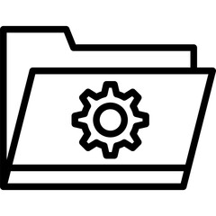 Folder Setting Icon
