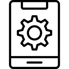 Mobile Setting Icon