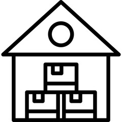 Warehouse Icon
