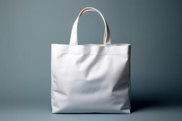 Canvas Cloth Bag, empty tote shopping bag white color
