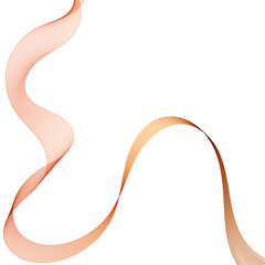 Abstract vector colorful background. Design element - wave of red and orange. eps 10