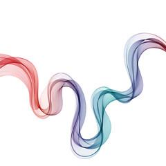 Colored bright vector wave. wave pattern for decor. eps 10