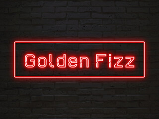 Golden Fizz のネオン文字