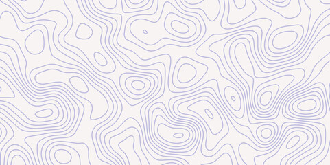 Obraz premium topographic map in contour line light topographic topo contour map and ocean topographic line map. Natural printing illustrations of maps.
