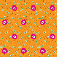 Textile Pattern Vectors Design print AI Generation