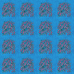 Textile Pattern Vectors Design print AI Generation