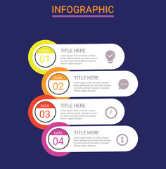 Infographic design vector and marketing icons can be used for workflow layout, diagram, annual report, web design. Business concept with 3, 4, 5,6,7 and 8 options, steps or processes.