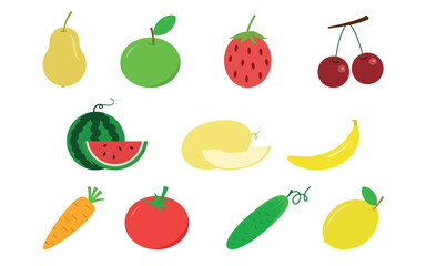 fruits and vegetables