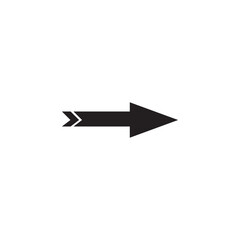  Arrow icon collection. Arrow flat style isolated, stock vector. Arrow flat vector icon.     