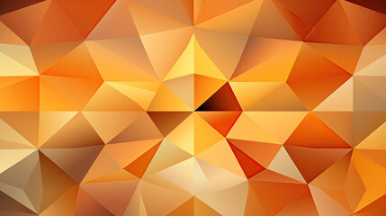 Obraz premium abstract artistic background with yellow and orange triangles for wallpaper 