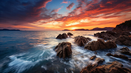 Obraz premium the most beautiful photo of the sea