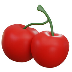 Cherry 3D Illustration