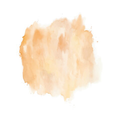 Orange watercolor splashes