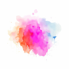 Abstract watercolor paint splashes, Watercolor abstract splash Color painting texture. Abstract background, watercolor paint splashes