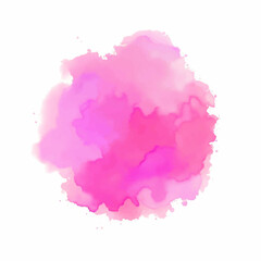 Pink watercolor splashes, watercolor strokes