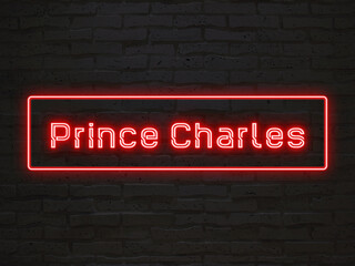 Prince Charles のネオン文字