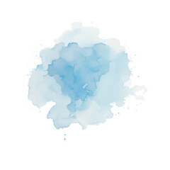 Blue abstract watercolor background