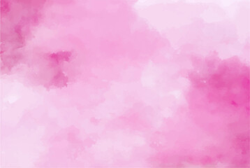 Pink background with space. Fantasy smooth light pink watercolor paper textured. Soft Pink watercolor background