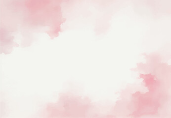 Abstract watercolor background with watercolor splashes, Pink Watercolor