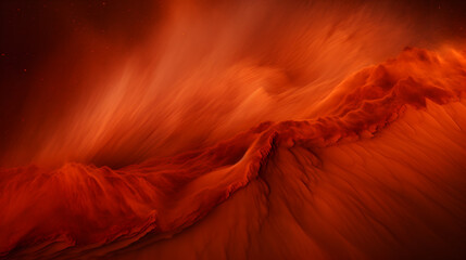 close up of red sand
