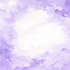 Abstract watercolor background with watercolor splashes, Purple watercolor