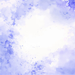 Abstract Blue watercolor background with colors