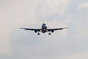 airplane in flight