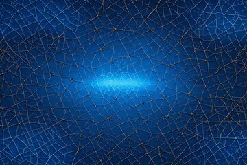 Fototapeta premium blue inferno ground texture, only floor, digital art, fantasy, top view - AI Generative