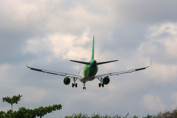 airplane in flight