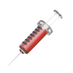 Syringe 3D Illustration