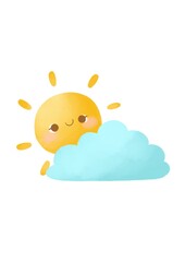 This can use for a weather chart. This is a Sunny icon. 