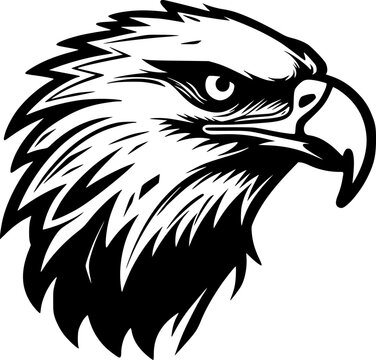 recommend clip art: Eagle - Minimalist and Flat Logo - Vector illustration