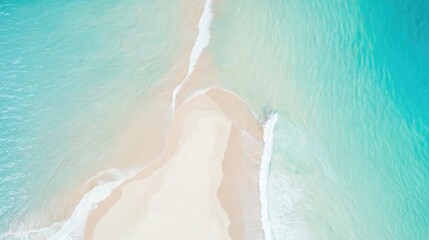 Bird's-eye view of the sea