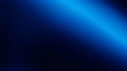 Schilderijen op glas Abstract dark background. Silk satin fabric. Navy blue color. Elegant background with space for design. Soft wavy folds. Abstract Background with 3D Wave Bright blue , Christmas, birthday, anniversary © Planetz