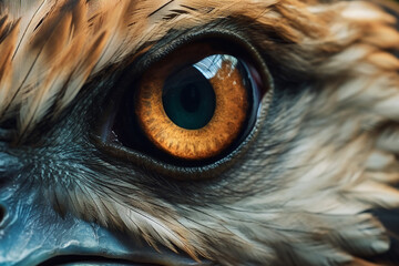 close up of an eye animal