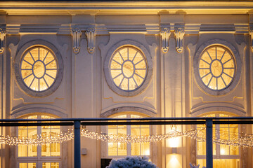 detail of the facade of the cathedral of st mary